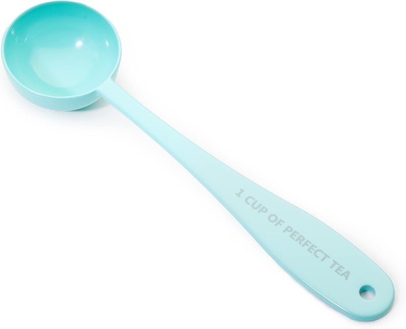 Pure Matcha Loose Leaf Tea Spoon Measure | One Cup of Perfect Tea | Stainless Steel Scoop (50's Blue) - Image 5